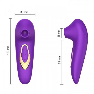 Violet Bliss Clitoral Suction Stimulator