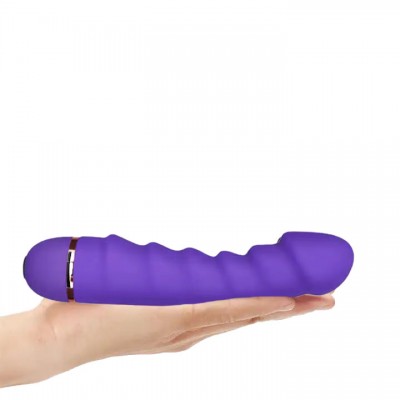 Lavish Waves: Purple Pleasure Vibrator