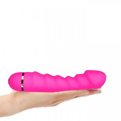 Blush Sensations: Rose Wave Vibrator