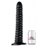 Trident Ridged Dildo Large