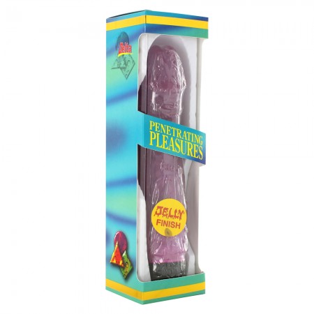 Vibrator Jelly 9 Inches Purple