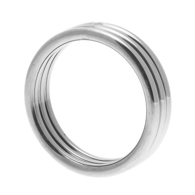 Echo Stainless Steel Triple Cock Ring ML