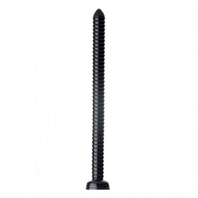 Hosed 19 Inch Ribbed Anal Snake Dildo