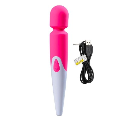 iWand 10 Speed Waterproof Rechargeable Wand Pink