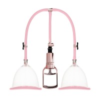 Pumped Breast Pump Medium Rose Gold