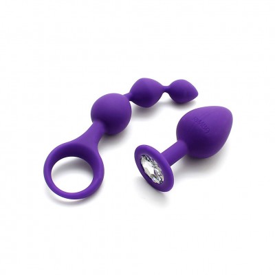 Barcelona Purple Anal Pleasure Play Set