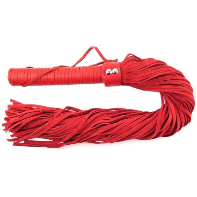 Rouge Garments Red Suede Flogger