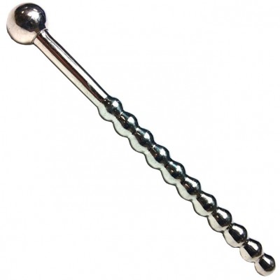 Rouge Stainless Steel Beaded Urethral Sound