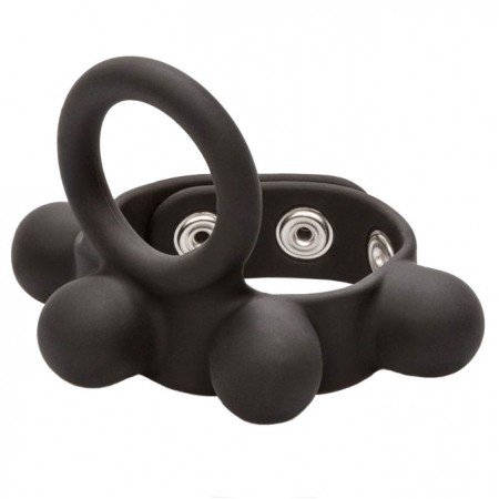 Medium Weighted Penis Ring and Ball Stretcher