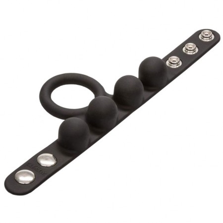 Medium Weighted Penis Ring and Ball Stretcher