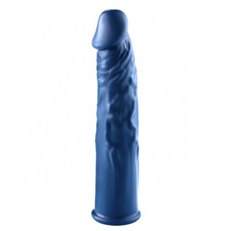 1 Inch Length Extender Penis Sleeve 7.5 inches Blue