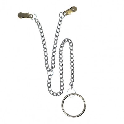 Nipple Clamps With Scrotum Ring